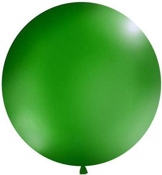 1 meter grote jumbo ballonnen Donker groen