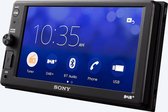 Sony XAV-AX1005KIT Autoradio met scherm dubbel DIN AppRadio, Bluetooth handsfree, DAB+ tuner, Aansluiting voor achteruitrijcamera