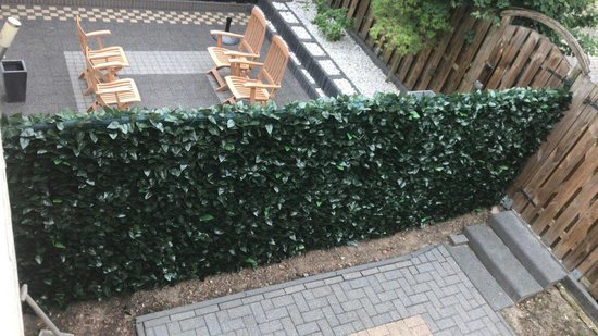 bol.com | Intergard Kunsthaag - balkonscherm tuinscherm hedera klimop  100x300cm