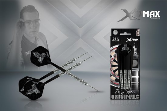 XQMax Benito Van De Pas Dartset Steeltip Zwart Gewicht 23 van XQMax — afbeelding 3