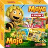 Afbeelding van het spelletje Studio 100 MAYA 4-IN-1- BOX bordspel Gelukspel Volwassenen en kinderen