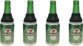 Can cap CAN CAP - 4 pièces - transformez votre canette en une bouteille de qualité supérieure pour boire - Verre véritable - Vert