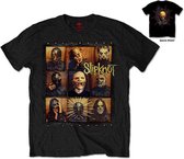 Slipknot Heren Tshirt -XL- Skeptic Zwart