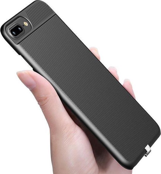 Vochtig Oceaan Ass iPhone 6+/7+/8+ batterij hoes voor draadloos opladen | bol.com