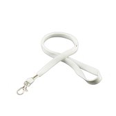 20 pièces - Wit Keycord / Lanyard / Neck Tape / Lanyard