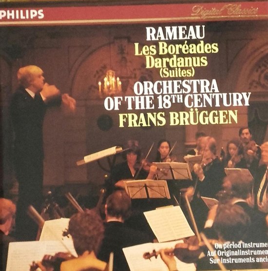 Rameau Les Boréades, Dardanus (Suites), Frans Brüggen CD (album