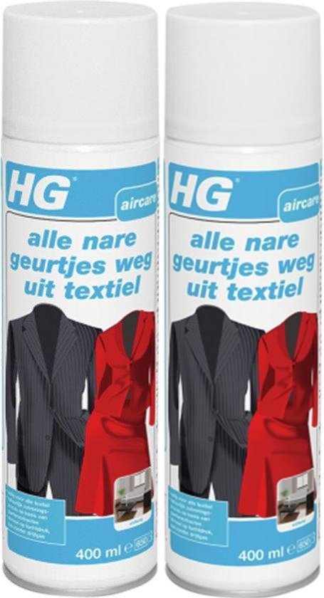Omgeving binden bekken HG Alle Nare Geurtjes Weg Textiel - 400 ml - 2 Stuks ! | bol.com