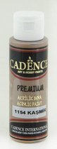 Cadence Premium acrylverf (semi mat) Kasjmier bruin 01 003 1154 0070  70 ml