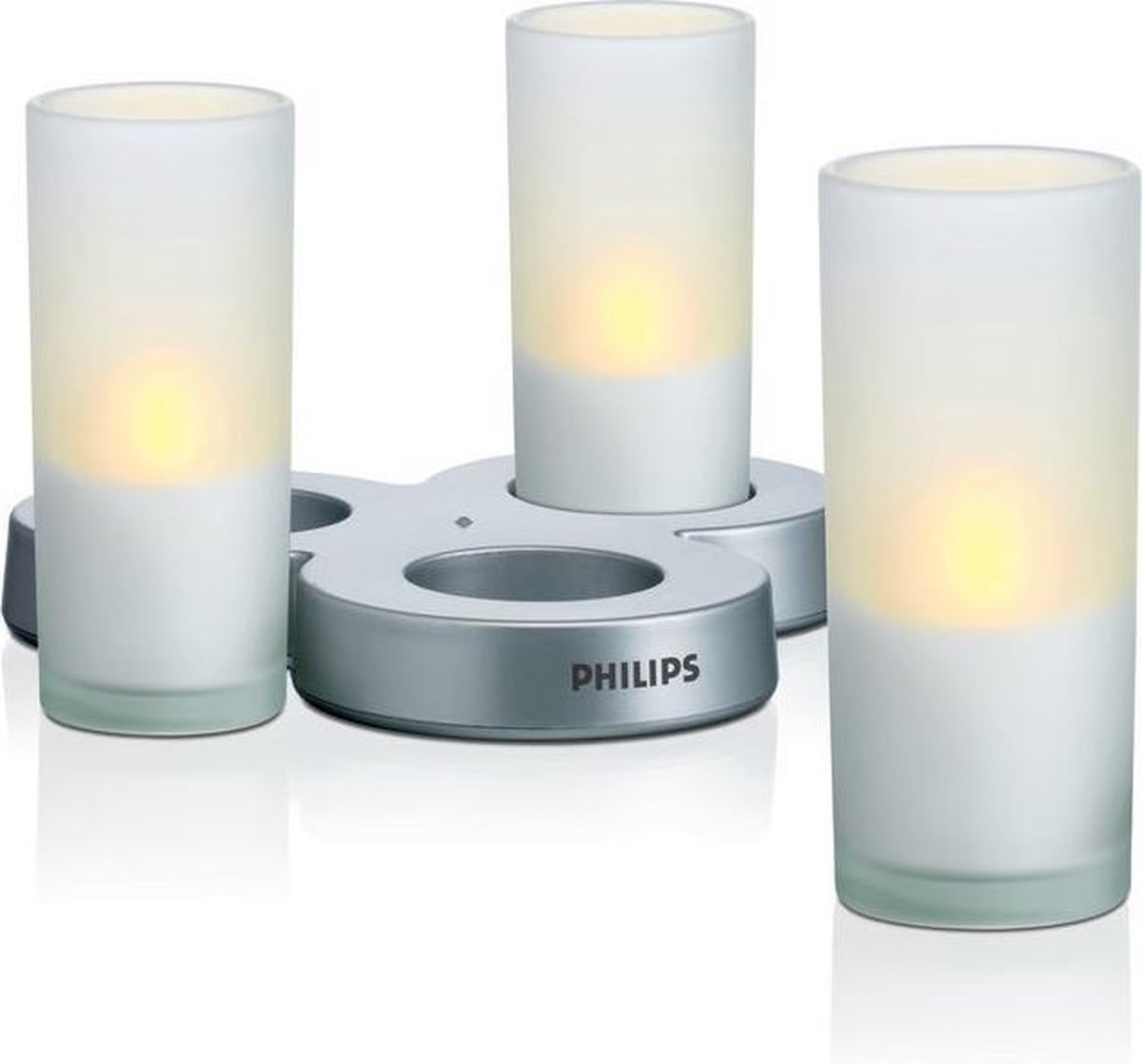 Onzeker Correlaat Tegenover Philips Accents Tafellamp - Imageo CandleLights 3L set | bol.com
