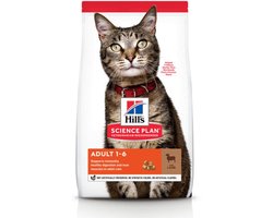 Hill's Feline Adult Lam - Kattenvoer - 7 kg
