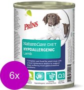 Prins Naturecare Diet Dog Hypoallegenic - Lam - Hondenvoer - 6 x 400 g
