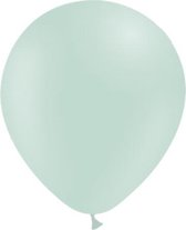 Groene Ballonnen Pastel 30cm 50st