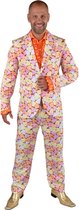 Magic By Freddy's - Cupido & Valentijn Kostuum - Snoep Hartjes Sweet Heart - Man - geel,roze - Medium - Carnavalskleding - Verkleedkleding