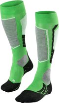 Falke SK2  Wintersportsokken - Maat 35-36 - Vrouwen - groen/grijs/zwart