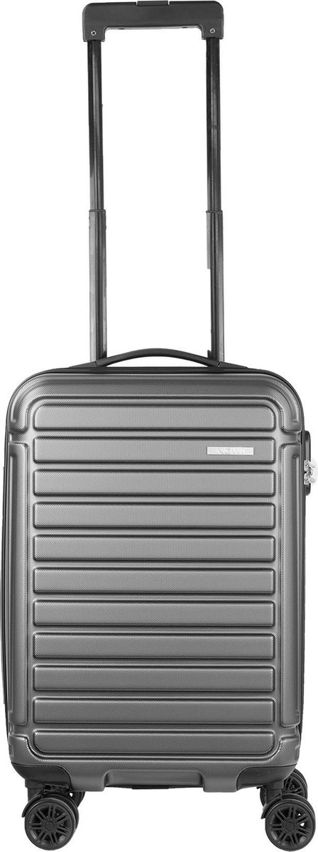 Nowi Pali S - handbagage - reistrolley - reiskoffer - 55 cm - cijferslot - kleur antraciet grijs - 2 jaar garantie