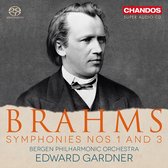 Bergen Philharmonic Orchestra, Edward Gardner - Brahms: Symphonies Nos.1 and 3 (Super Audio CD)