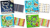 Beloningssysteem voor Jongens | 4 complete sets | 16 KEER te gebruiken! | 80 stickers | 8 DUBBELZIJDIGE kaarten