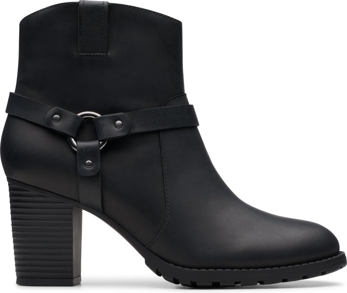 Clarks Damesschoenen Verona Rock D black leather