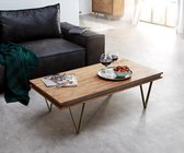 Woonkamertafel Stonegrace acacia natuur 117x60 steenfineer Designer salontafel