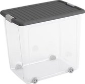 Curver - W box XL transparant/grijs