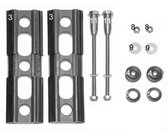 Metalsub Twinningplates Threaded Ends / Nuts
