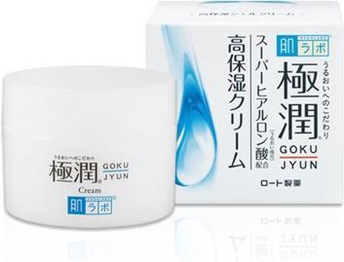 Goedkoopste Rohto Gokujun Hydrating Cream Dag- en nachtcrème Gezicht 50 g