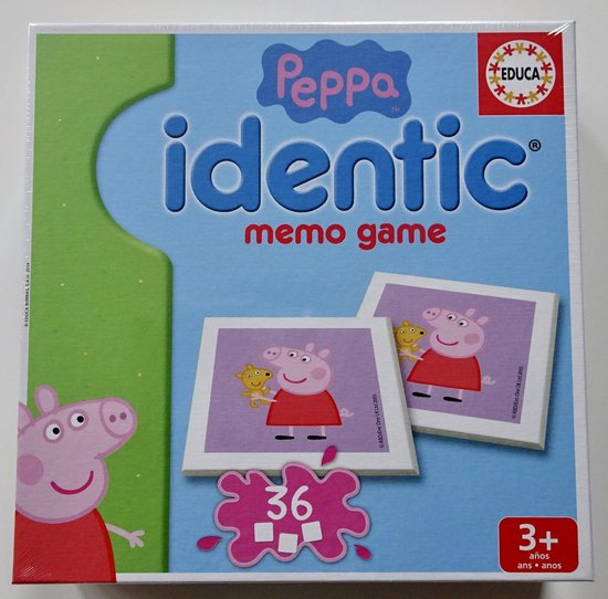 Afbeelding van het spel Memo game, memory van Peppa Big