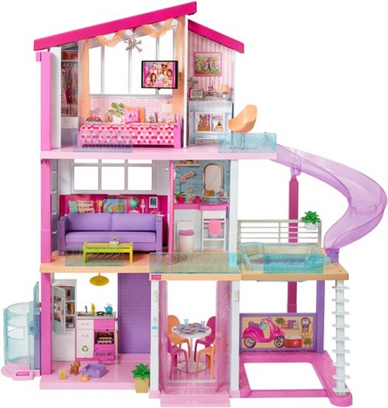Bewolkt plank mager Barbie Droomhuis - Barbiehuis | bol.com