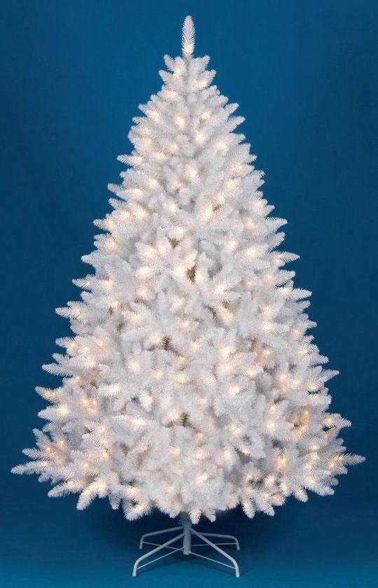 Megalopolis Precies Grillig Plastic Kerstboom Washington Promo Wit - Hoogte 180 cm - met 250 Warm LED  lampjes -... | bol.com