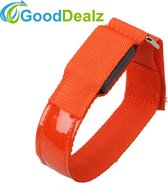 Reflecterende Hardloop/Fiets Verlichting armband - Hardloop Lampjes - Veiligheidsband - Rood