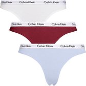 Calvin Klein 3-pack dames strings Thong Multi RWJ