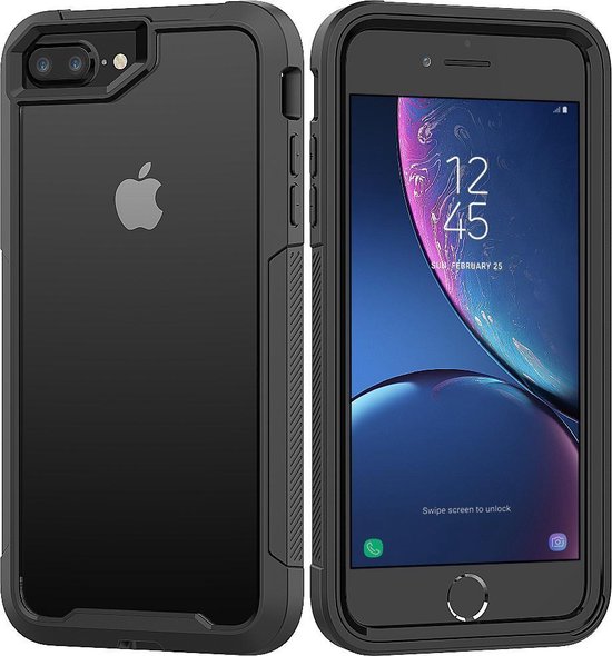 Casecentive Shockproof case - Extra beschermend hoesje - iPhone 6(S) / 7 /  8 Plus clear | bol.com