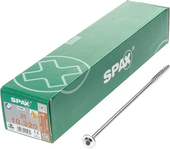 SPAX 1191010300165 Universele schroef 3 x 16 mm, Verzonken kop, T-STAR