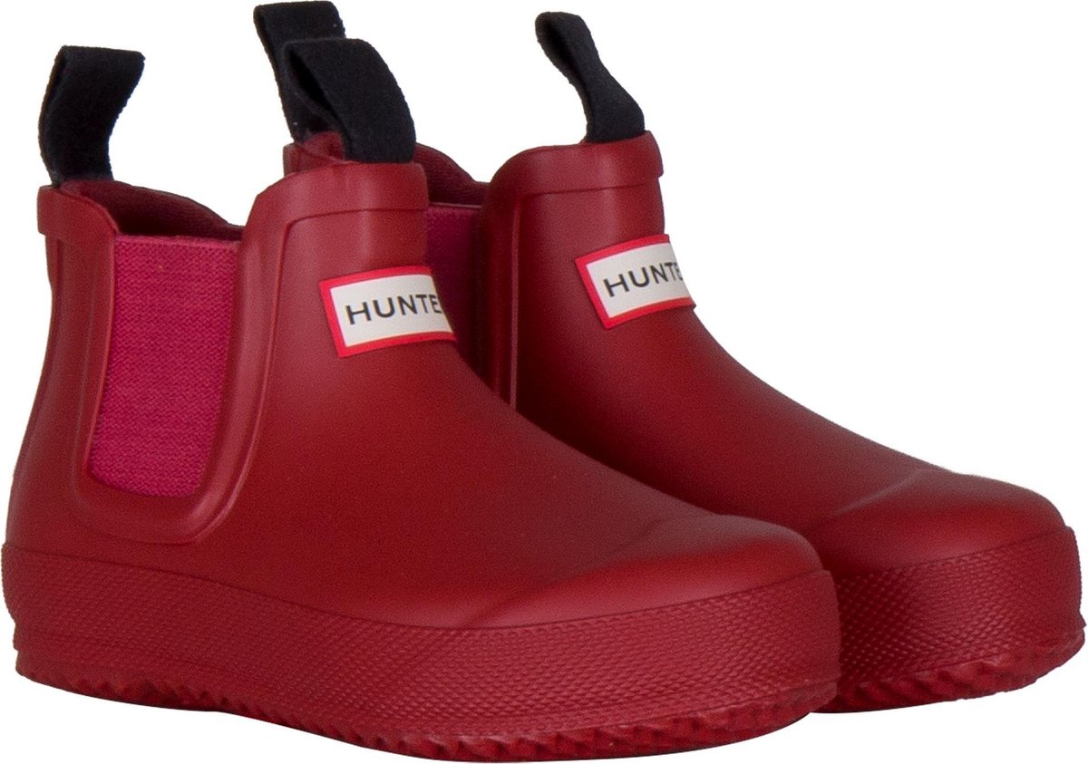 Hunter Laarzen - Maat 25 - Unisex - rood | bol.com