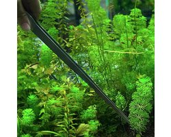 Hiden - Aquarium plantentang - RVS - Aquarium decoratie - Aquarium accessoires - Aquarium planten kunststof - Aquascaping - Vissen - Planten decoratie - Aquascape - Pincet - 27 cm
