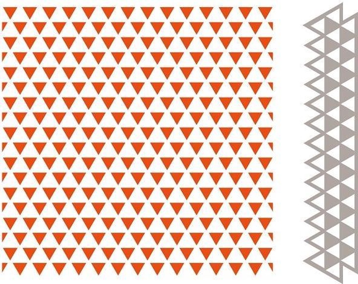 Marianne Design Embossing Design folder en stansmal - DF3428 - Driehoeken