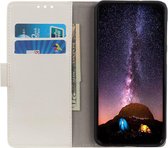 LG G8X ThinQ Portemonnee Hoesje met Uilen Print