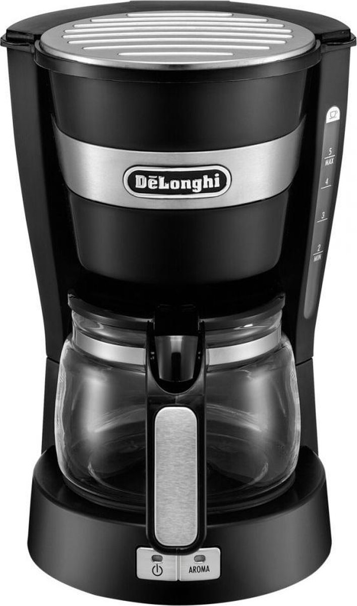 De'Longhi ICM14011 - Compact filter-koffiezetapparaat - Zwart