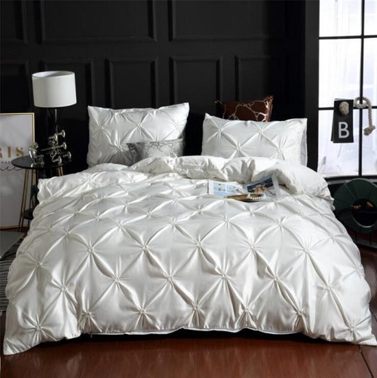 Orthodox Sanders Fahrenheit Luxe dekbedovertrek-wit luxe kleuren wit-220 * 240cm | bol.com