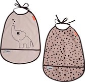 Done by Deer Elphee Slabbetjes Grey Tones 2 Stuks