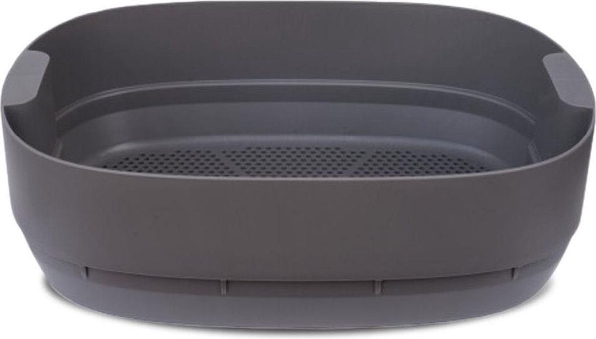 Plastia Worm Composter - Uitbreidingsbak - Antraciet - Extra Capaciteit