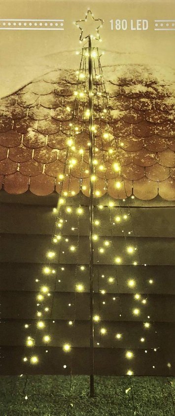 bibliotheek willekeurig Luidspreker Pyramide Tuinverlichting Met 180 LEDs | Kerstverlichting | Kerst | Warm Wit  Licht | bol.com