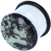 Glow in the Dark Lady Plug - 16 MM ©LMPiercings