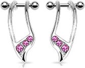 Helix piercing hanger roze ©LMPiercings