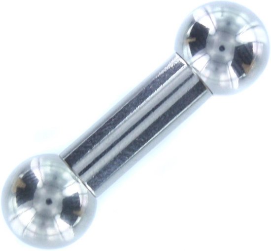 Chirurgisch Stalen Barbell piercing - 14 mm