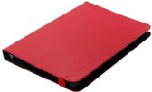 Pearlycase…Universele tablet case pu leder beschermhoes Rood voor Apple ipad 10.2 (2019)