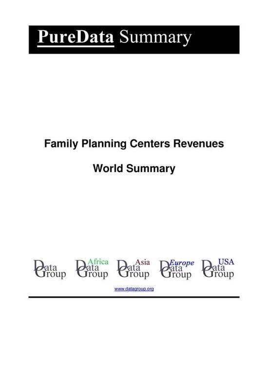 PureData World Summary 3007 - Family Planning Centers Revenu ... - cover