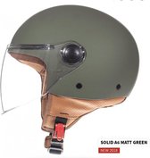 MT Street helm mat groen S