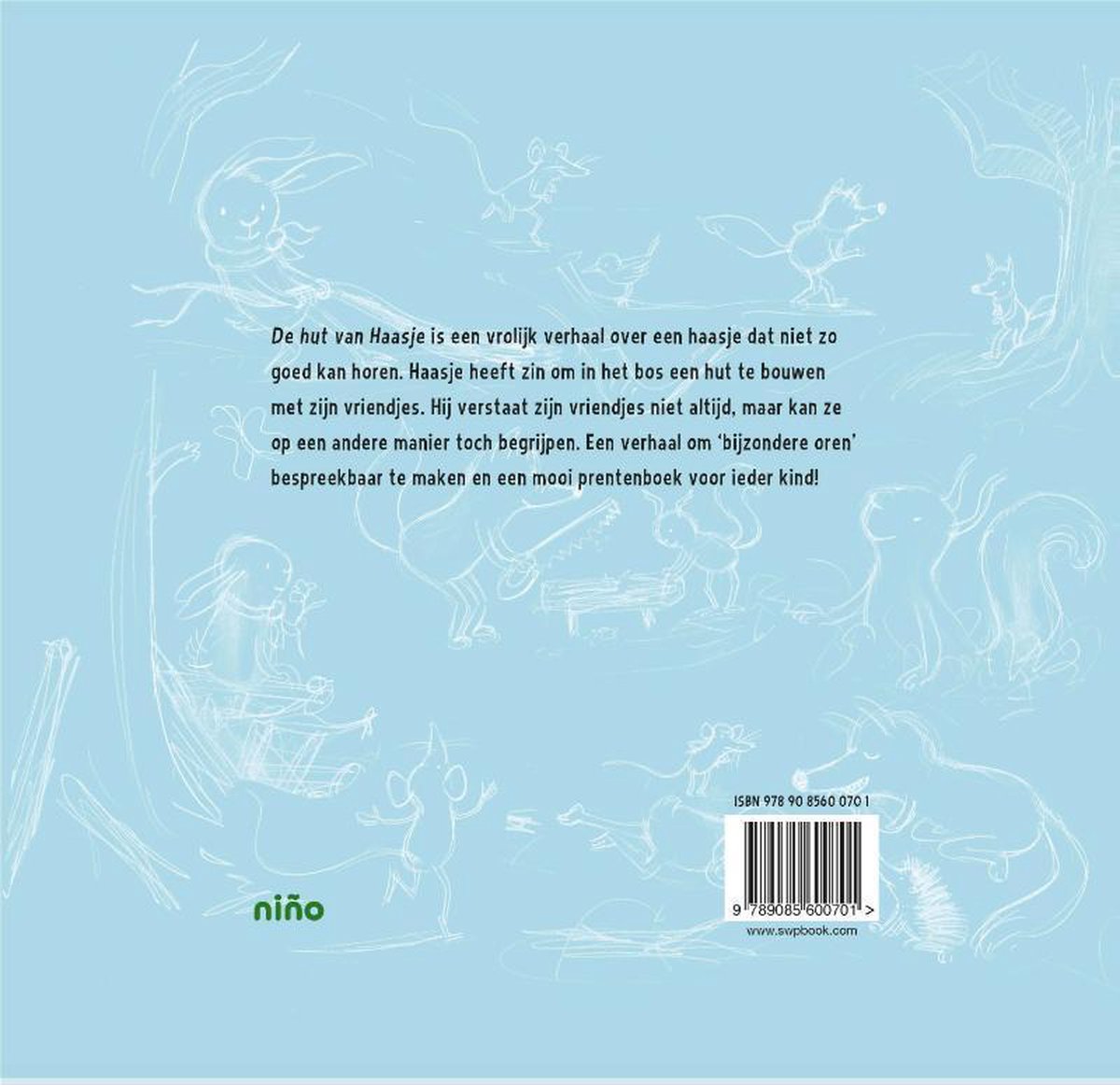 De hut van Haasje - back cover