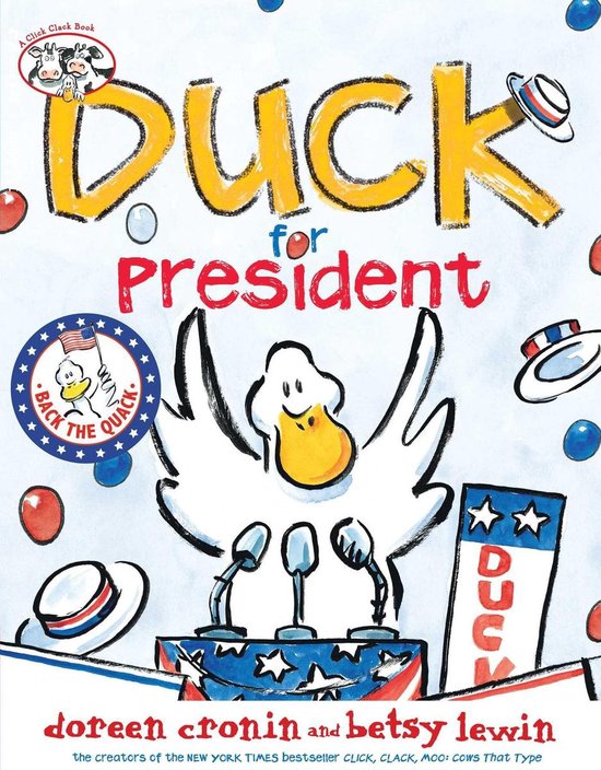A Click Clack Book - Duck for President - cover